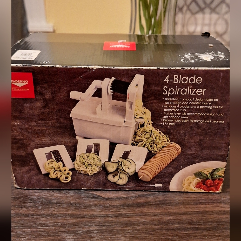 Brieftons 4-Blade Spiralizer